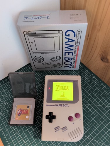 Nintendo game boy console - game,