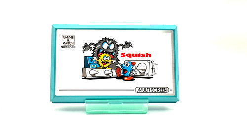 Nintendo game watch squish - watch,