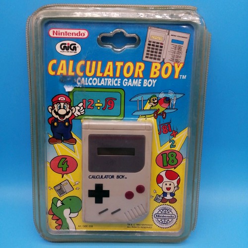 Calculator boy nintendo game - boy,