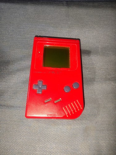 Nintendo game boy red vintage - game,