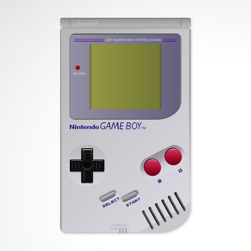 Adesivo game boy nintendo - game,