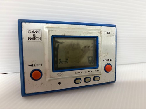 Nintendo game watch fire - game,