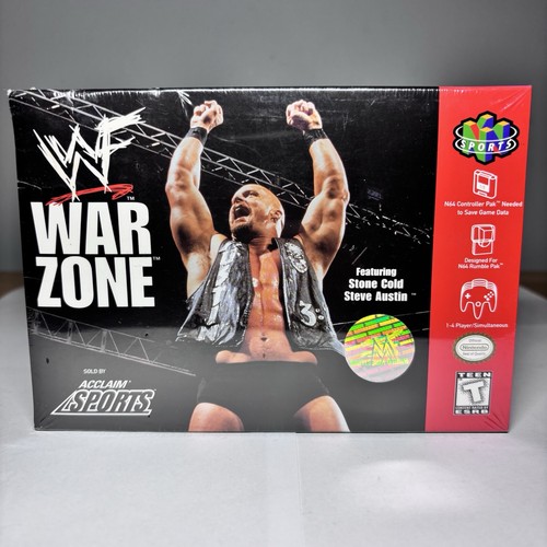 Nintendo n64 wwf war zone - 64,