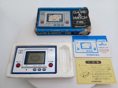 Nintendo game watch fire - watch,